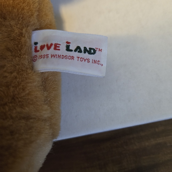 Valentine's Gift Plush Teddy Bear with Argyle Sweater '85 Windsor Toys Love Land - Picture 5 of 5
